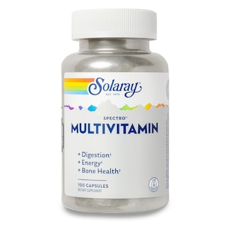 Foto 1 | Suplemento Multivitamínico Solaray Spectro Con Hierro 100 Cápsulas - Venta Internacional.