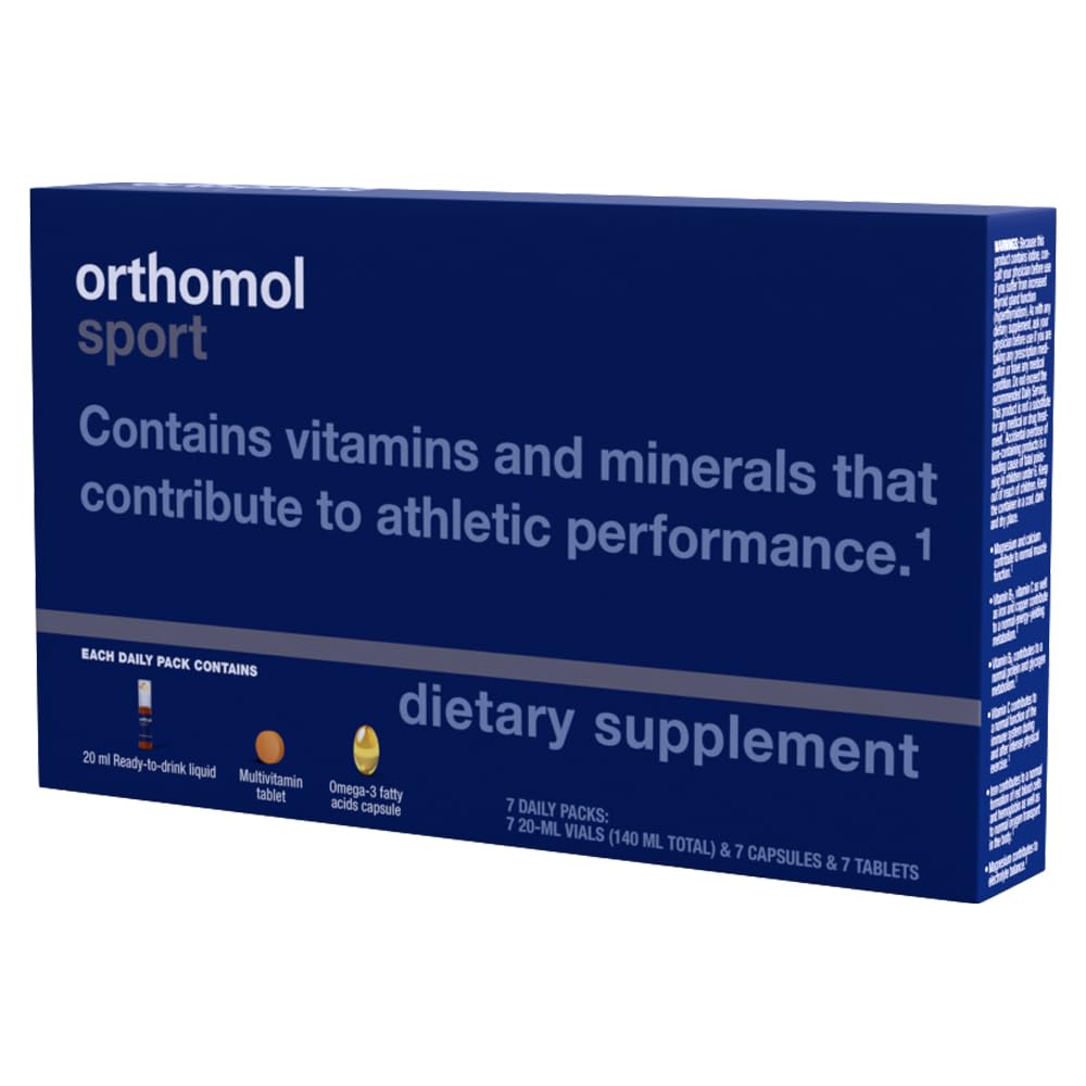 Foto 4 | Complemente El Suministro De 7 Días De Orthomol Sport Con Vitaminas Y Minerales - Venta Internacional.
