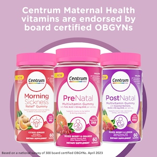 Foto 4 | Gomitas Multivitamínicas Prenatales Centrum, 60 Unidades, 30 Días - Venta Internacional.