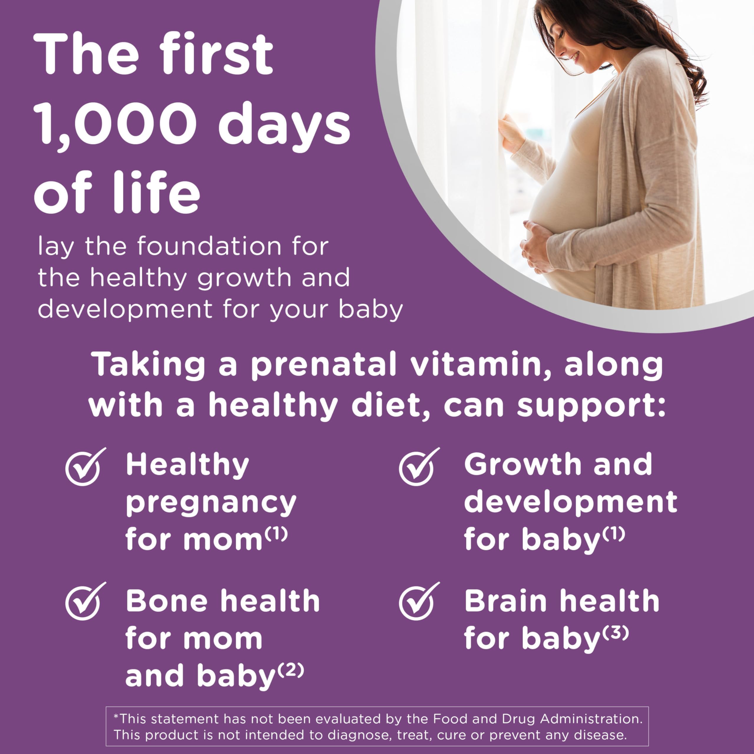 Foto 6 | Gomitas Multivitamínicas Prenatales Centrum, 60 Unidades, 30 Días - Venta Internacional.