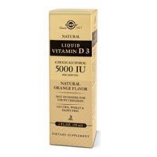 Foto 1 | Suplemento De Vitamina D3 Líquida Solgar 125 Mcg (5000 Ui) 60 Ml - Venta Internacional.