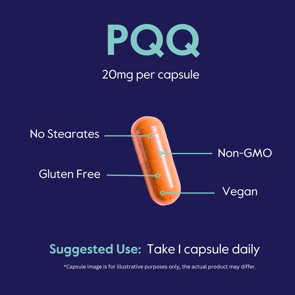 Foto 7 pulgar | Suplemento Bestvite Pqq 20 Mg (pirroloquinolina Quinona) 120 Cápsulas - Venta Internacional.