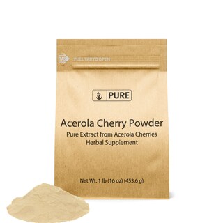 Foto 1 | Suplemento: Ingredientes Originales Puros: Acerola Y Cereza En Polvo, 454 G - Venta Internacional.