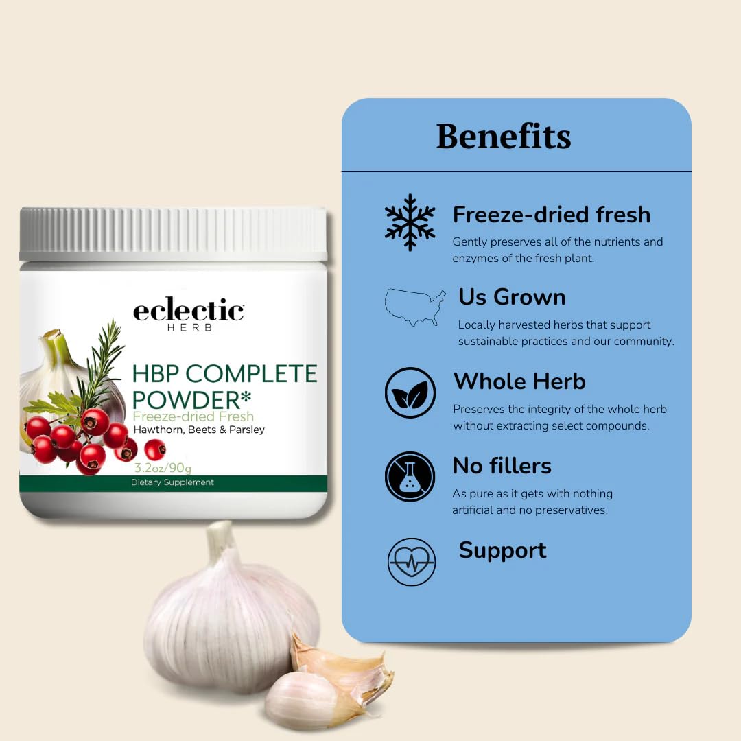 Foto 7 pulgar | Suplemento Eclectic Institute Hbp Complete Powder 90 G - Venta Internacional.