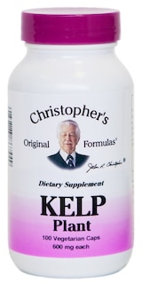 Foto 1 | Suplemento Christopher's Original Formulas Kelp 100 Cápsulas - Venta Internacional.