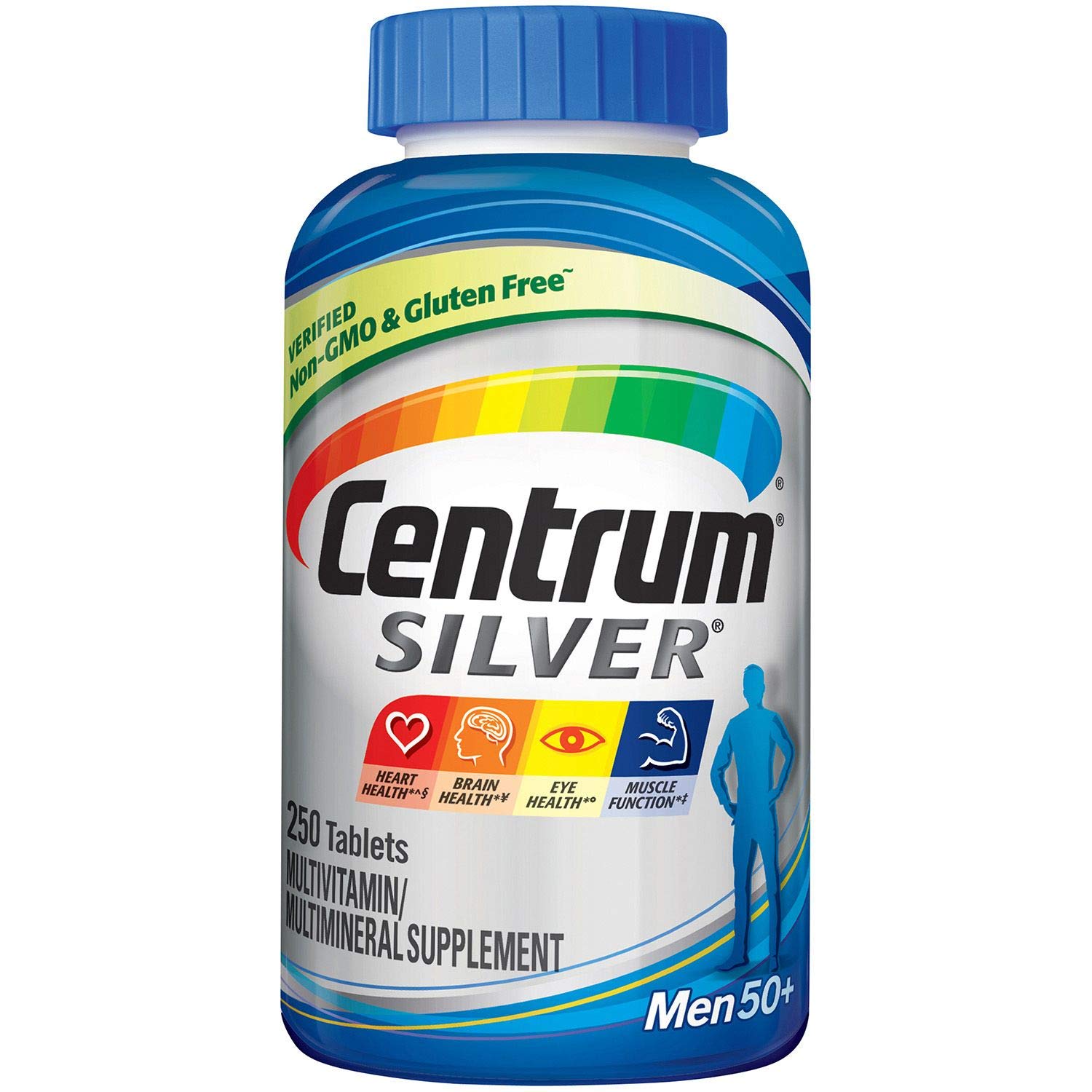 Foto 2 pulgar | Multivitamin Centrum Silver Para Hombres De 50 O Más De 250 Comprimidos - Venta Internacional.