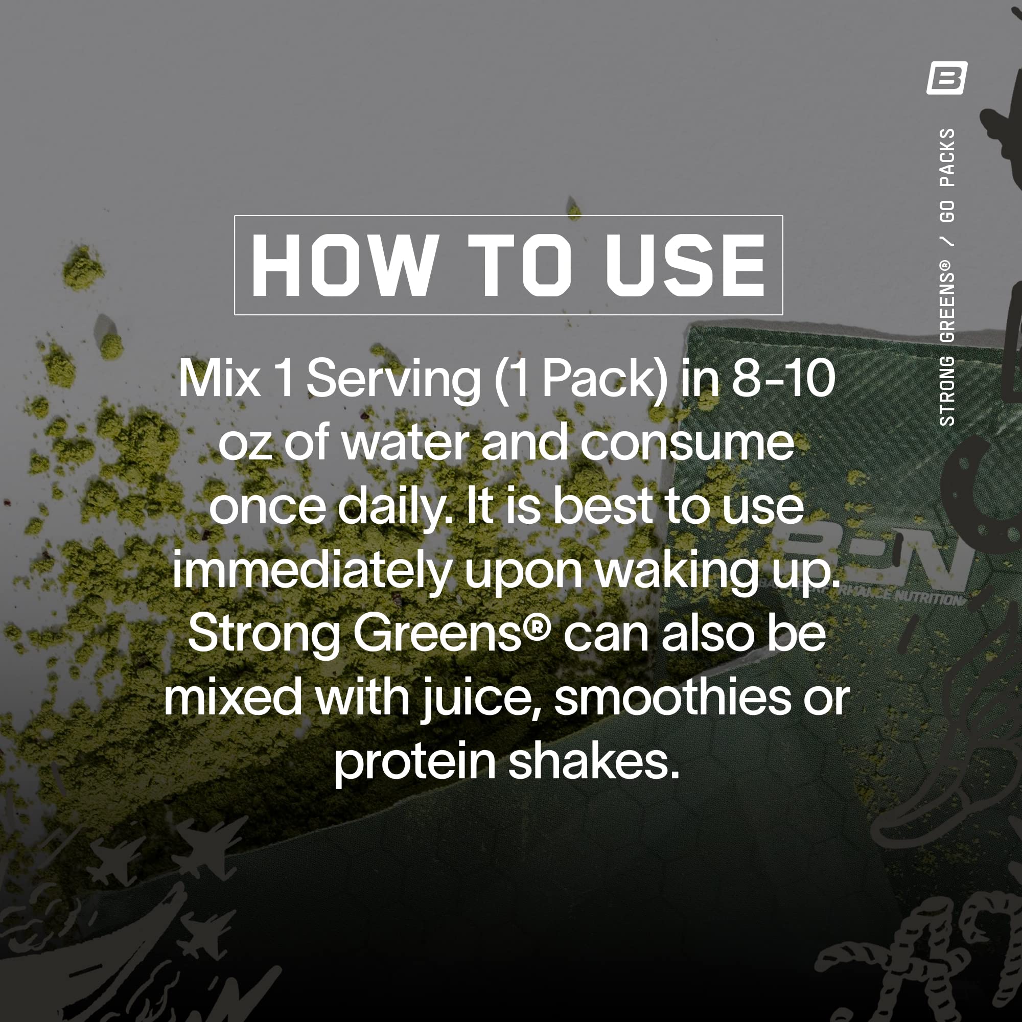Foto 5 pulgar | Mezcla De Bebidas En Polvo Superfood Greens Bare Performance Nutrition - Venta Internacional.