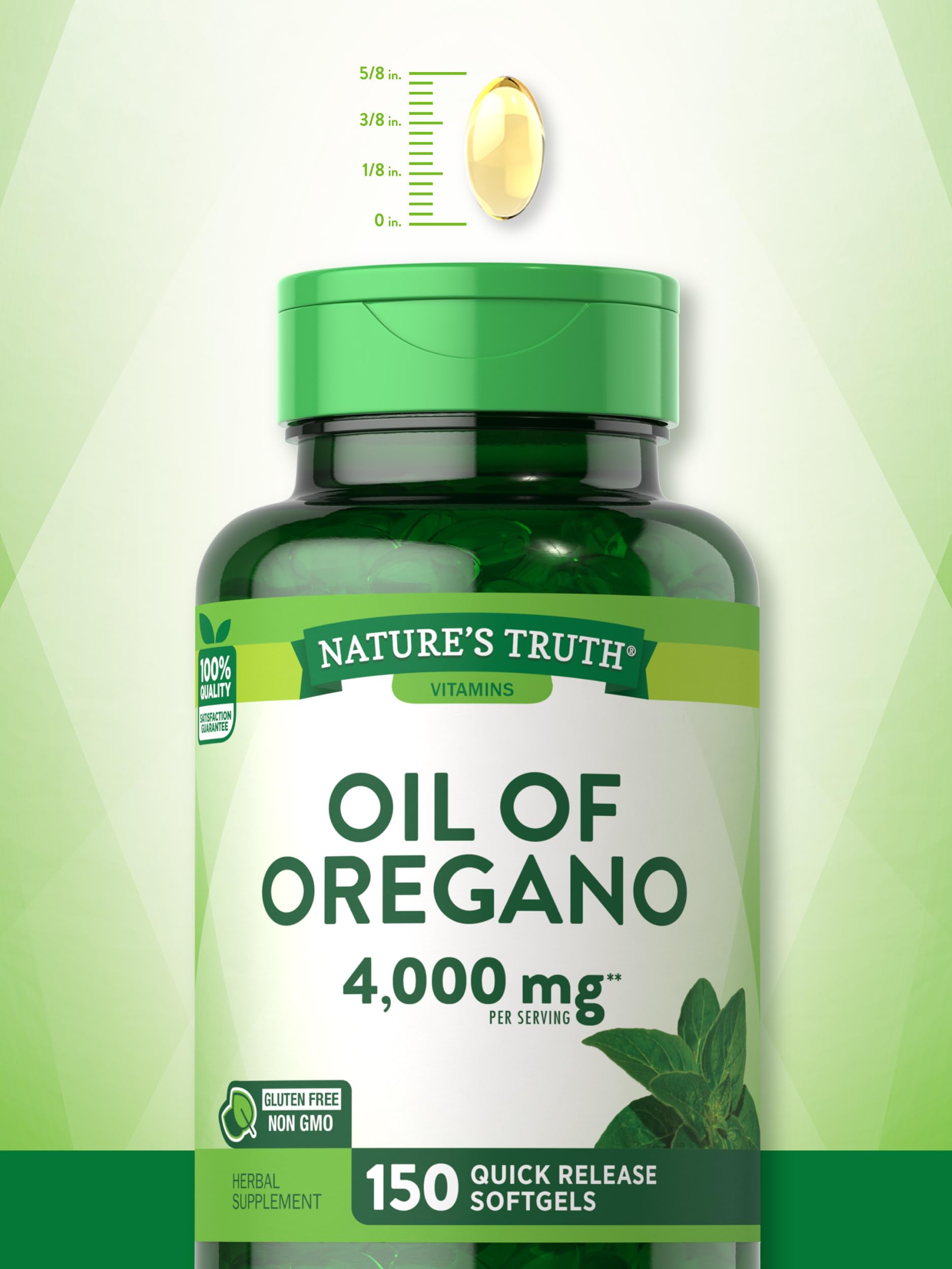 Foto 5 | Suplemento De Aceite De Orégano Nature's Truth 4000 Mg 150 Cápsulas Blandas - Venta Internacional.