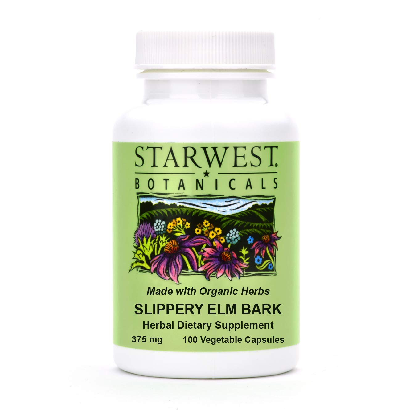 Suplemento De Corteza De Olmo Resbaladizo Orgánica De Starwest Botanicals - Venta Internacional.