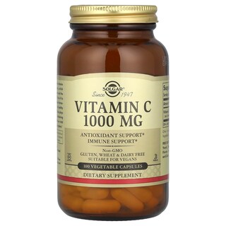 Foto 1 | Suplemento Solgar De Vitamina C, 1000 Mg, 100 Cápsulas Vegetales - Venta Internacional.