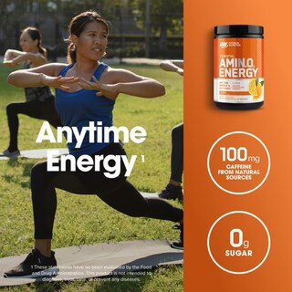 Foto 4 | Suplemento Optimum Nutrition Amino Energy Orange 30 Porciones - Venta Internacional.