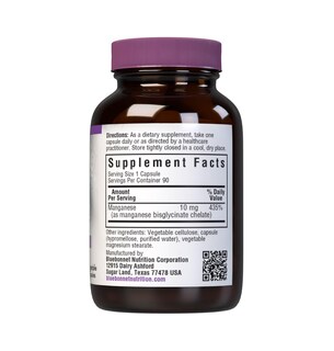 Foto 2 | Suplemento Bluebonnet Nutrition Albion Quelated Manganeso 90c - Venta Internacional.
