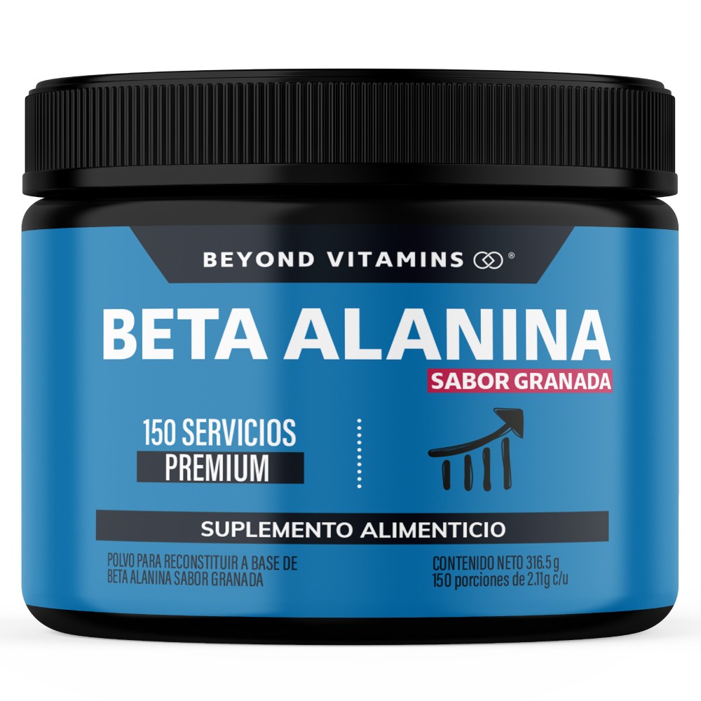 Foto 2 pulgar | Suplemento Alimenticio Beyond Vitamins Beta Alanina Sabor Granada 150 Servicios Premium - 316.5g