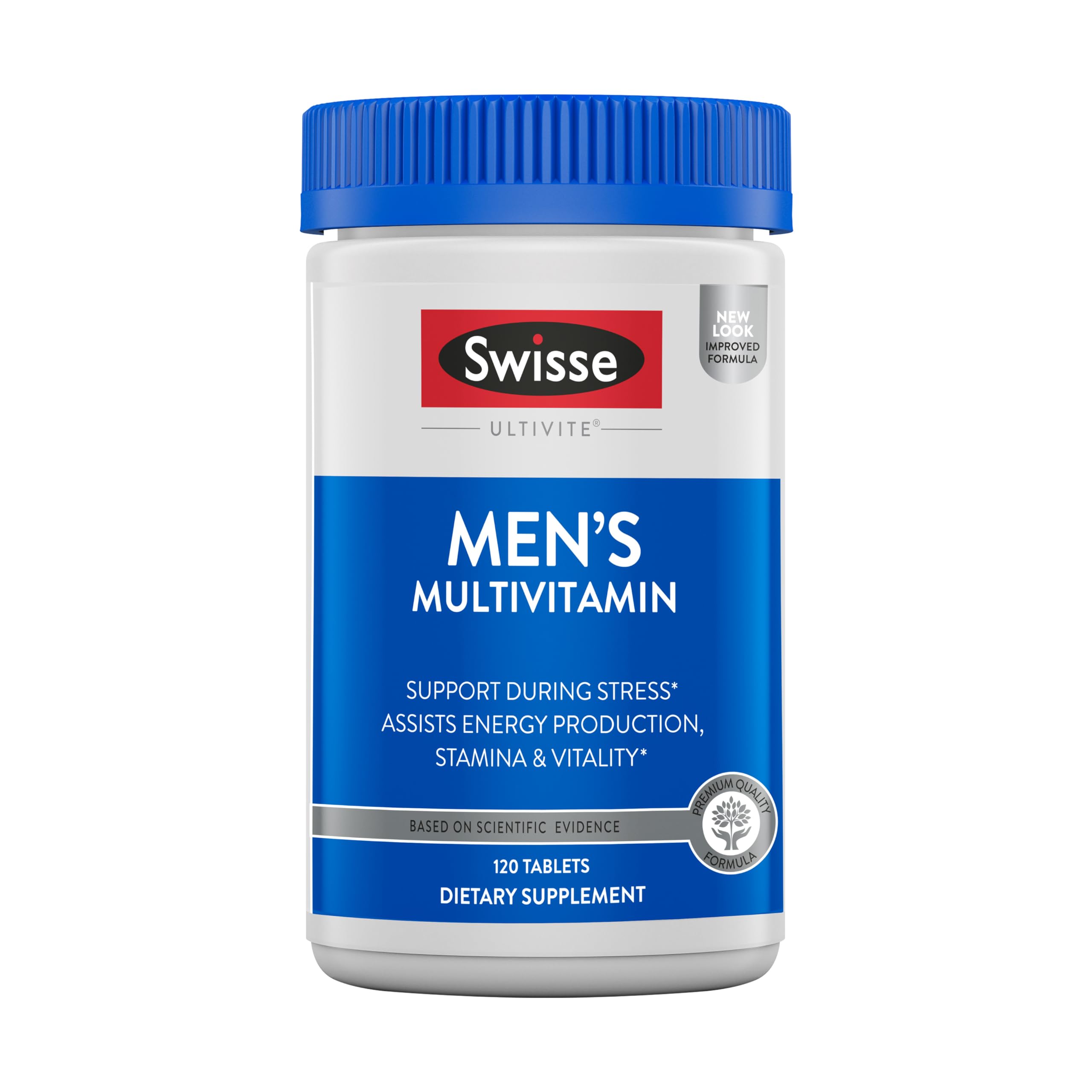 Foto 2 pulgar | Suplemento Multivitamínico Swisse Ultivite Daily Men 120 Comprimidos - Venta Internacional.