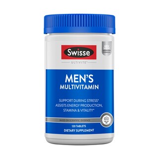 Foto 1 | Suplemento Multivitamínico Swisse Ultivite Daily Men 120 Comprimidos - Venta Internacional.