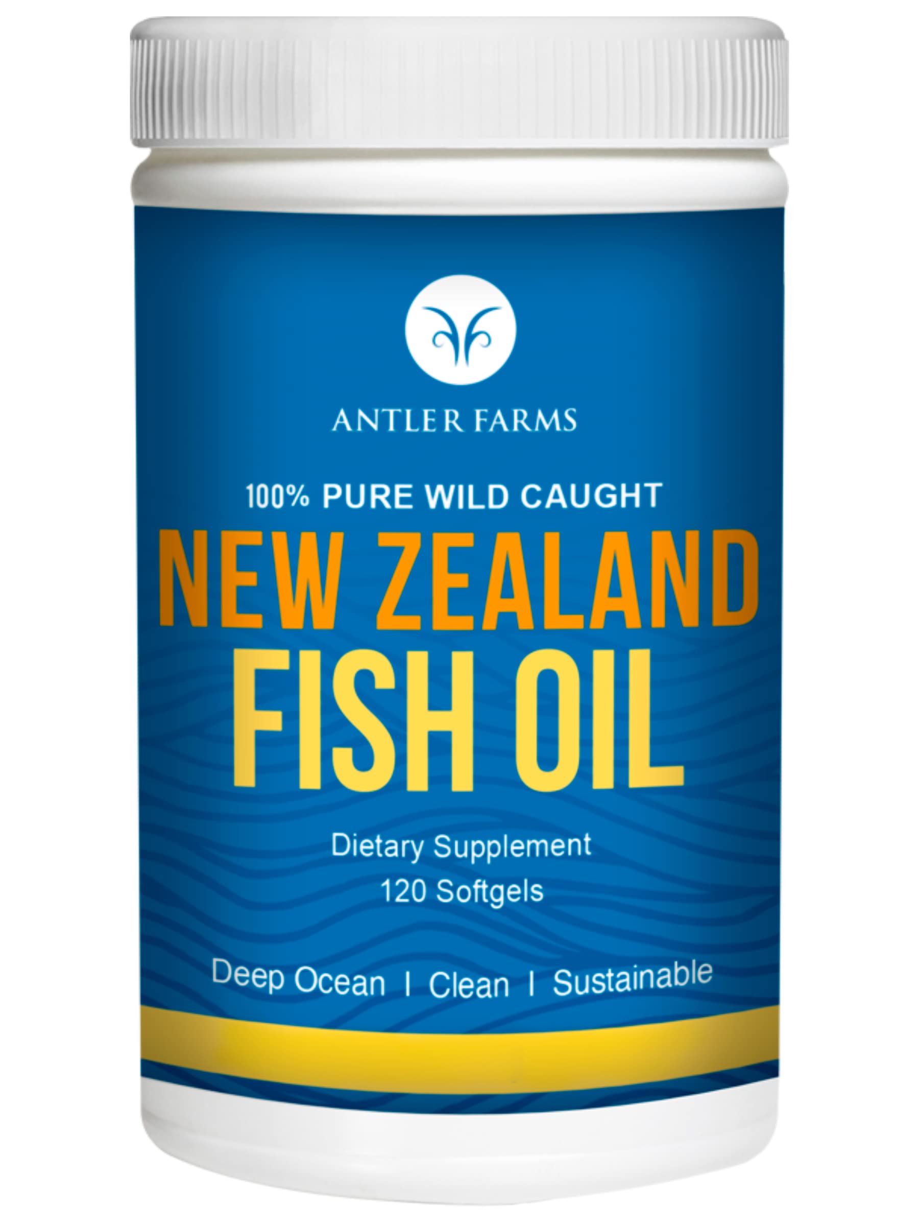 Foto 1 | Aceite De Pescado Antler Farms 100% Puro Capturado En La Naturaleza En Nueva Zelanda - Venta Internacional.