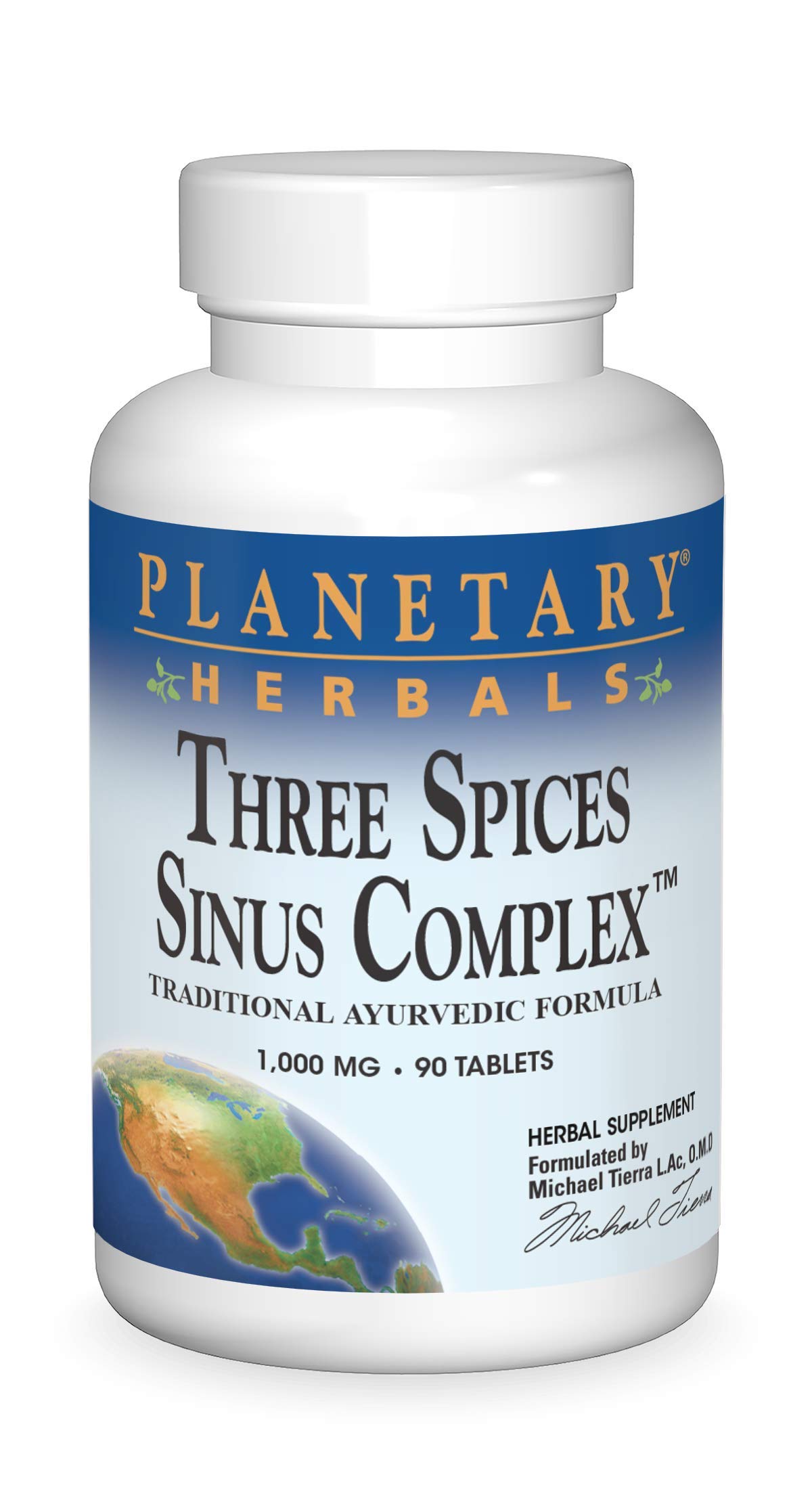 Foto 2 pulgar | Suplemento Planetary Herbals Three Spices Sinus Support - Venta Internacional.