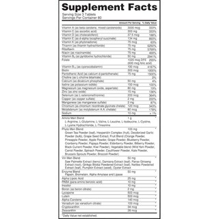 Foto 2 | Optimum Nutrition Opti-men 240 Tabletas Multivitamínico