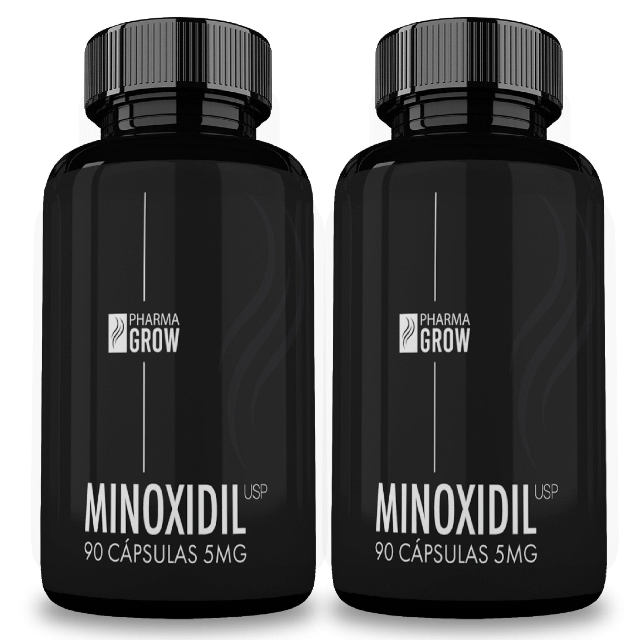 Foto 2 pulgar | Suplemento Pharma Grow Minoxidil 5mg Oral Anticaída y Crecimiento Capilar 90 Cápsulas para Hombre Kit 2 Pzs