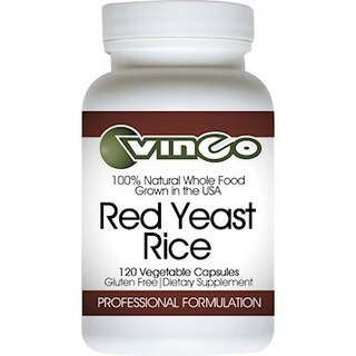 Foto 1 | Suplemento Vinco De Levadura Roja De Arroz, 600 Mg, 120 Cápsulas - Venta Internacional.
