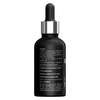 Foto 2 | Suplemento Pharma Grow Minoxidil 5% con Biotina 50 ml Tratamiento Tópico Anticaída y Crecimiento Capilar Unisex