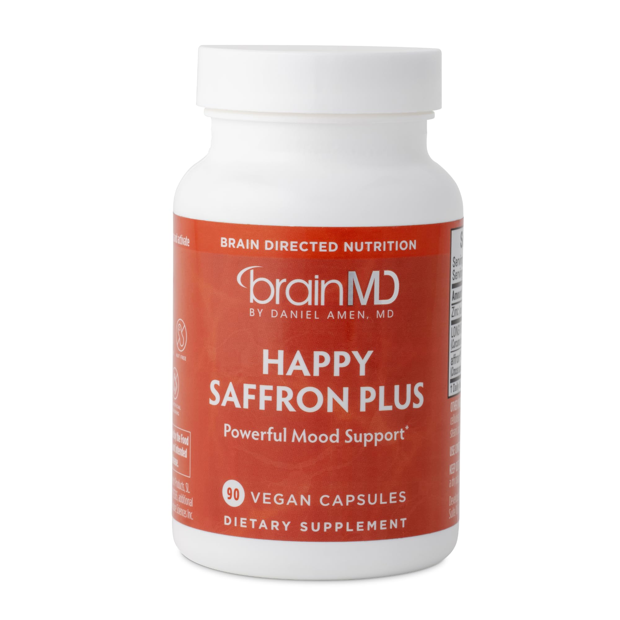 Foto 1 | Suplemento Brainmd Happy Saffron Plus 90 Cápsulas Veganas - Venta Internacional.