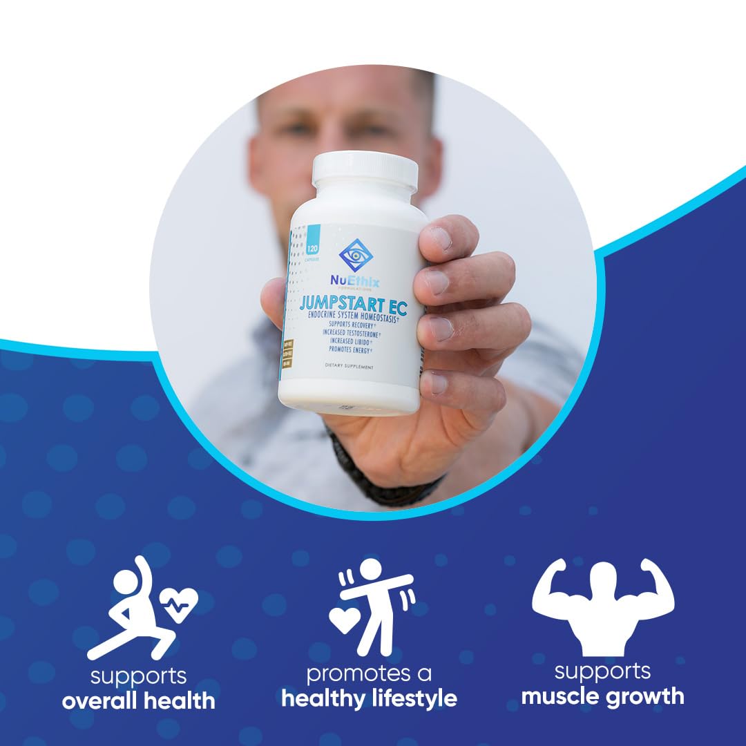 Foto 4 | Suplemento Dietético Nuethix Formulations Jumpstart Ec 120 Cápsulas - Venta Internacional.