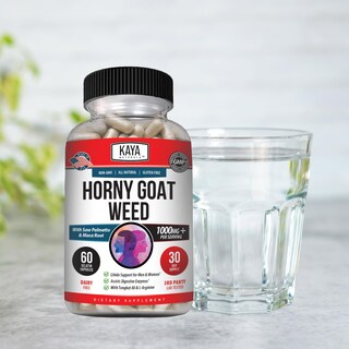 Foto 6 | Suplemento De Extracto De Hierba De Cabra En Celo De Kaya Naturals 1560 Mg - 60 - Venta Internacional.