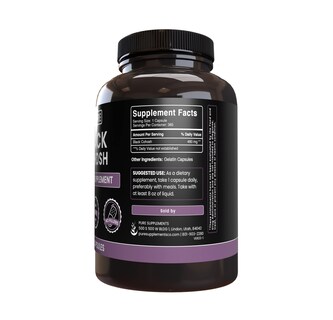 Foto 4 | Suplemento A Base De Hierbas Con Ingredientes Puros Y Originales, Cohosh Negro - Venta Internacional.