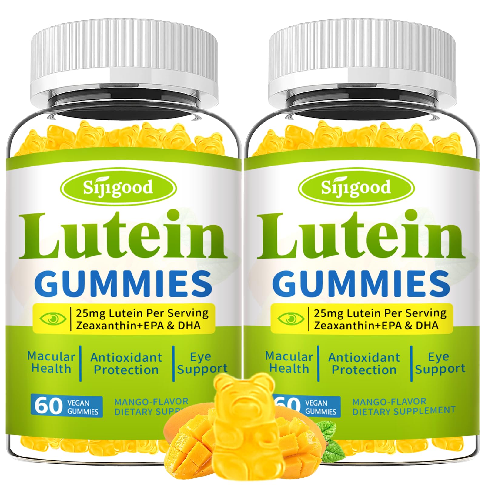 Foto 1 | Gomitas De Luteína Sijigood Eye Vitaminas Con Zeaxantina, 120 Unidades - Venta Internacional.