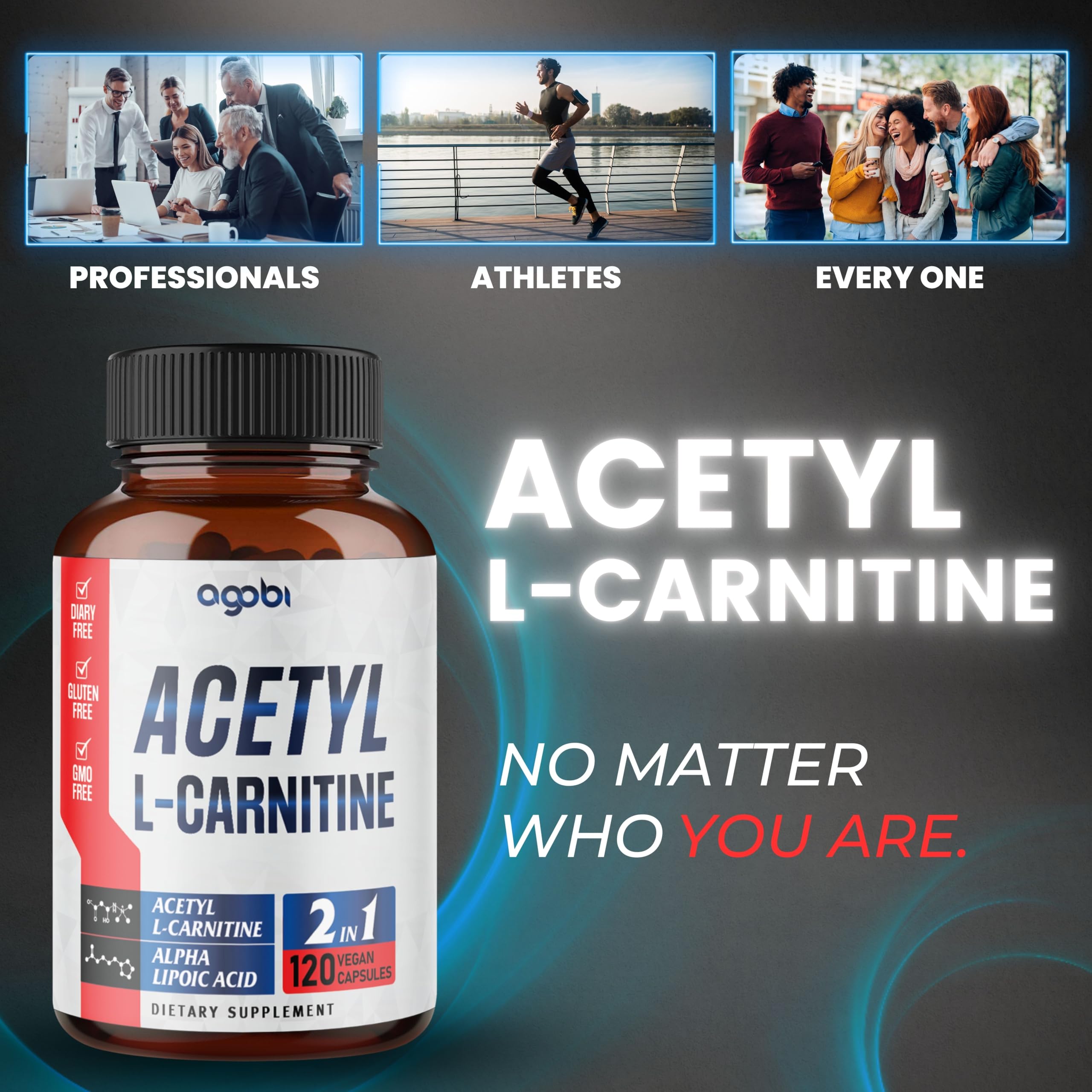 Foto 6 pulgar | Suplemento De Acetil L-carnitina Y Ácido Alfa Lipoico 1500 - Venta Internacional.