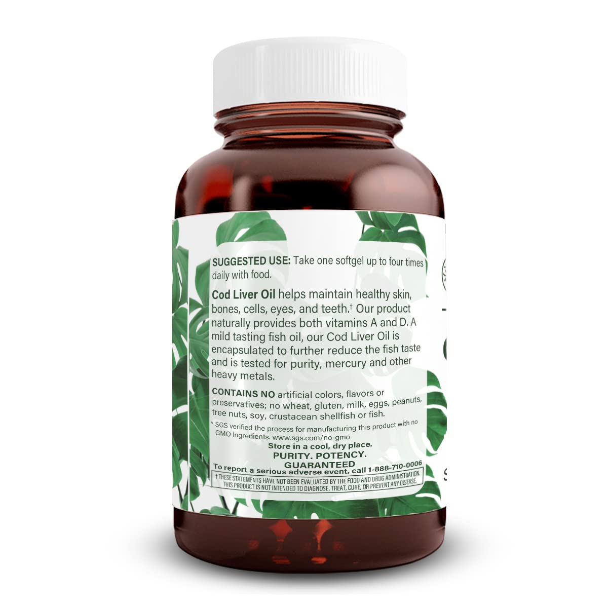 Foto 4 pulgar | Suplemento Natural De Aceite De Hígado De Bacalao Noruego Nutra, 250 Cápsulas Blandas - Venta Internacional.