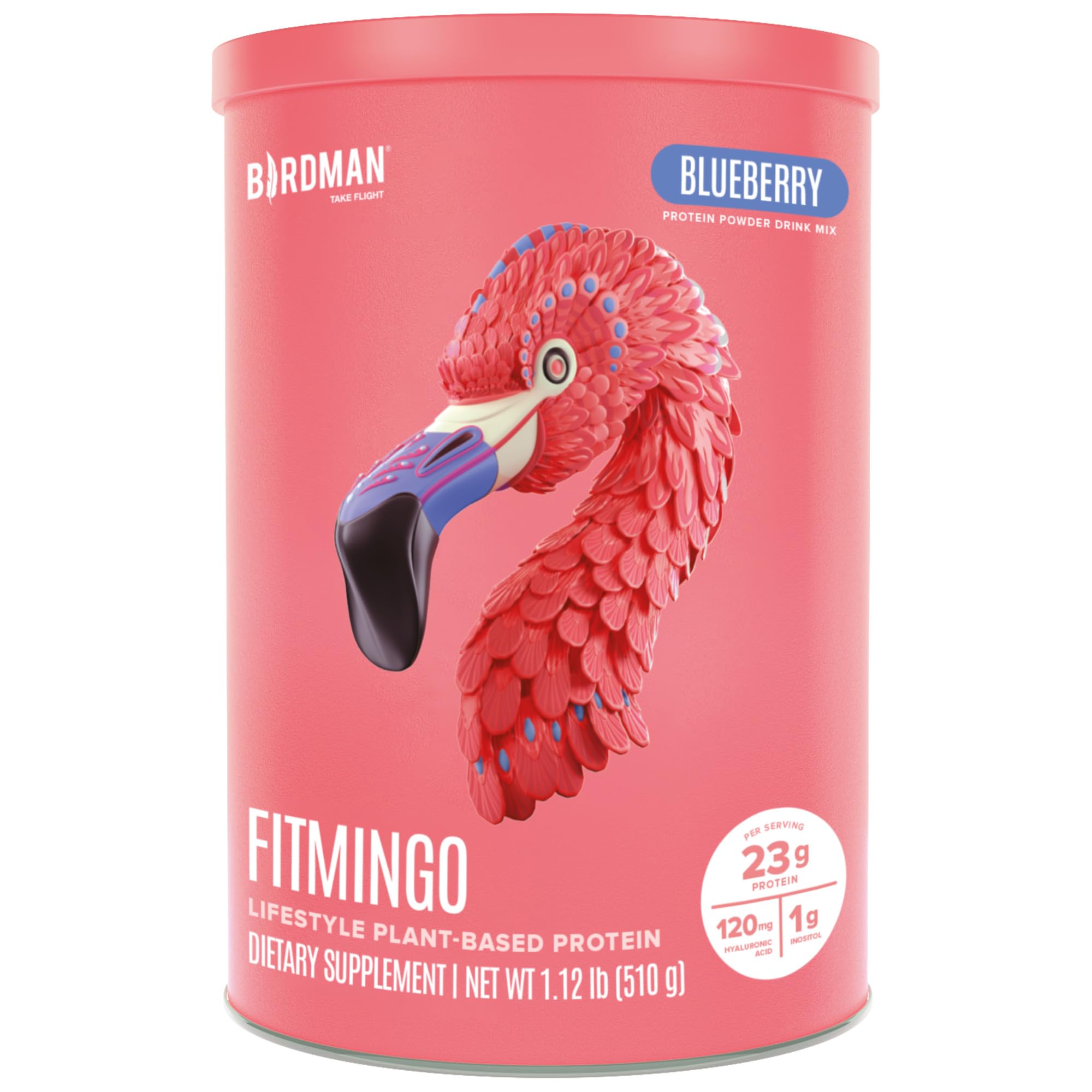 Proteína En Polvo Birdman Fitmingo Vegan Con Inositol Y Ácido Hialurónico - Venta Internacional.