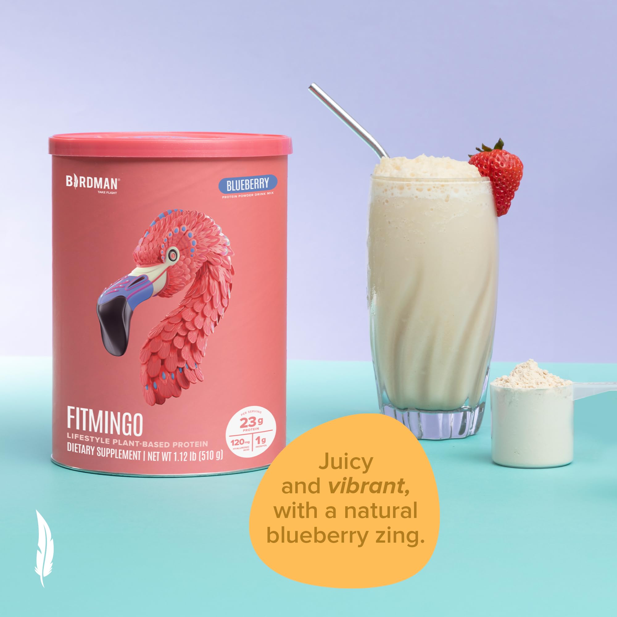 Foto 8 pulgar | Proteína En Polvo Birdman Fitmingo Vegan Con Inositol Y Ácido Hialurónico - Venta Internacional.