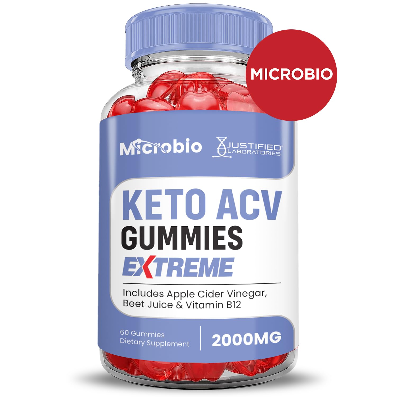 Foto 4 pulgar | Gomitas Microbio Keto Acv Extreme De 2000 Mg Con Vitamina B12, 180 Unidades (paquete De 3 Unidades) - Venta Internacio