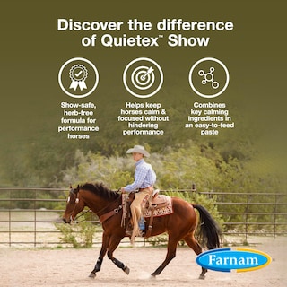 Foto 3 | Pasta Calmante Y Concentradora Farnam Quietex Show Para Caballos, 30 Ml - Venta Internacional.