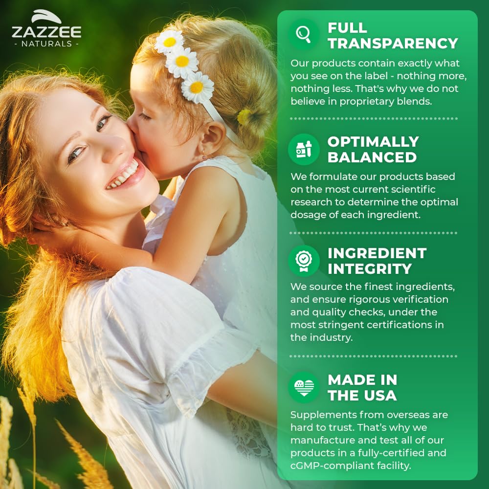 Foto 5 | Suplemento Zazzee Usda Organic Vitex 500 Mg 120 Cápsulas Veganas - Venta Internacional.