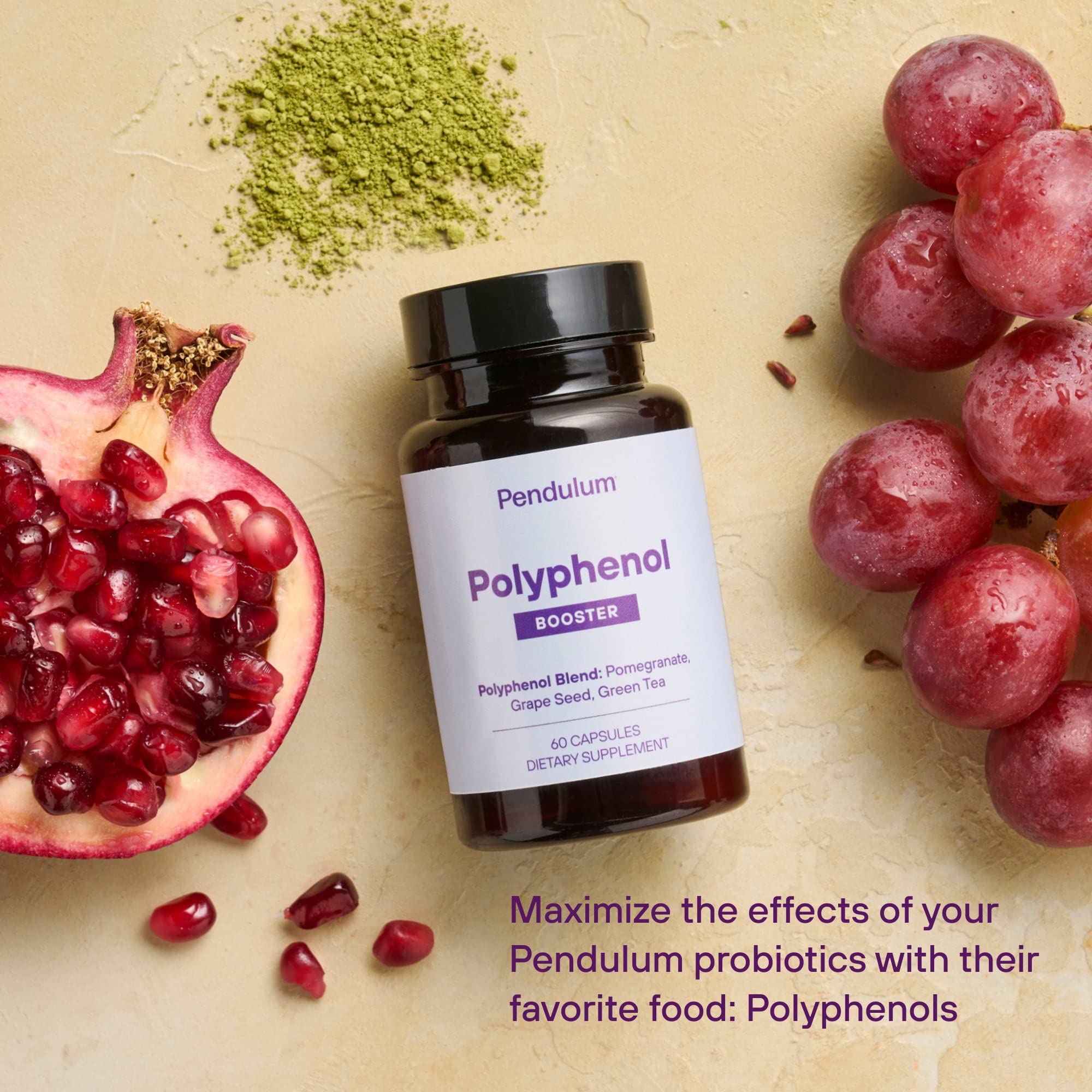 Foto 2 | Suplemento Pendulum Polyphenol Booster 60 Cápsulas - Venta Internacional