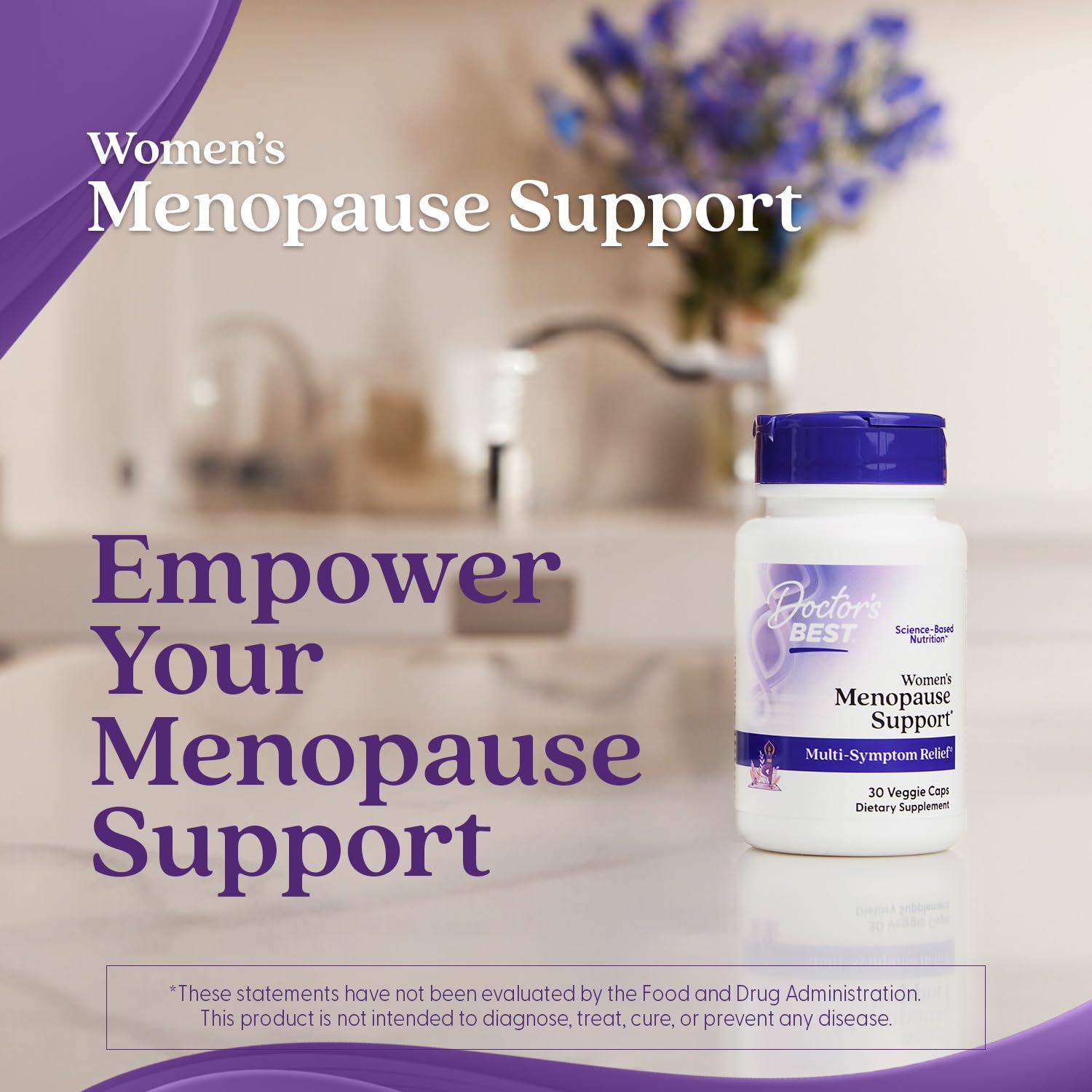 Foto 6 | Suplemento Doctor's Best Women's Menopause Support 30 Cápsulas - Venta Internacional