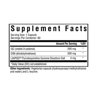 Foto 2 | Suplemento Seeking Health Dim+ I3c 400 mg 60 Cápsulas - Venta Internacional
