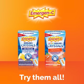 Foto 7 | Suplemento Emergen-c Immune Plus Crystals, 28 Paquetes En Barra - Venta Internacional.