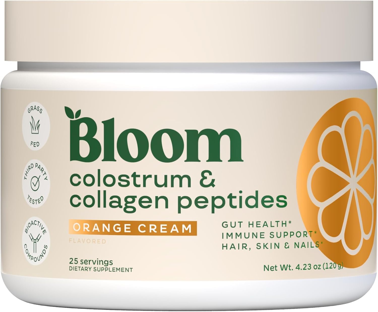 Foto 1 | Suplemento Bloom Nutrition De Calostro Bovino En Polvo, 25 Porciones - Venta Internacional.