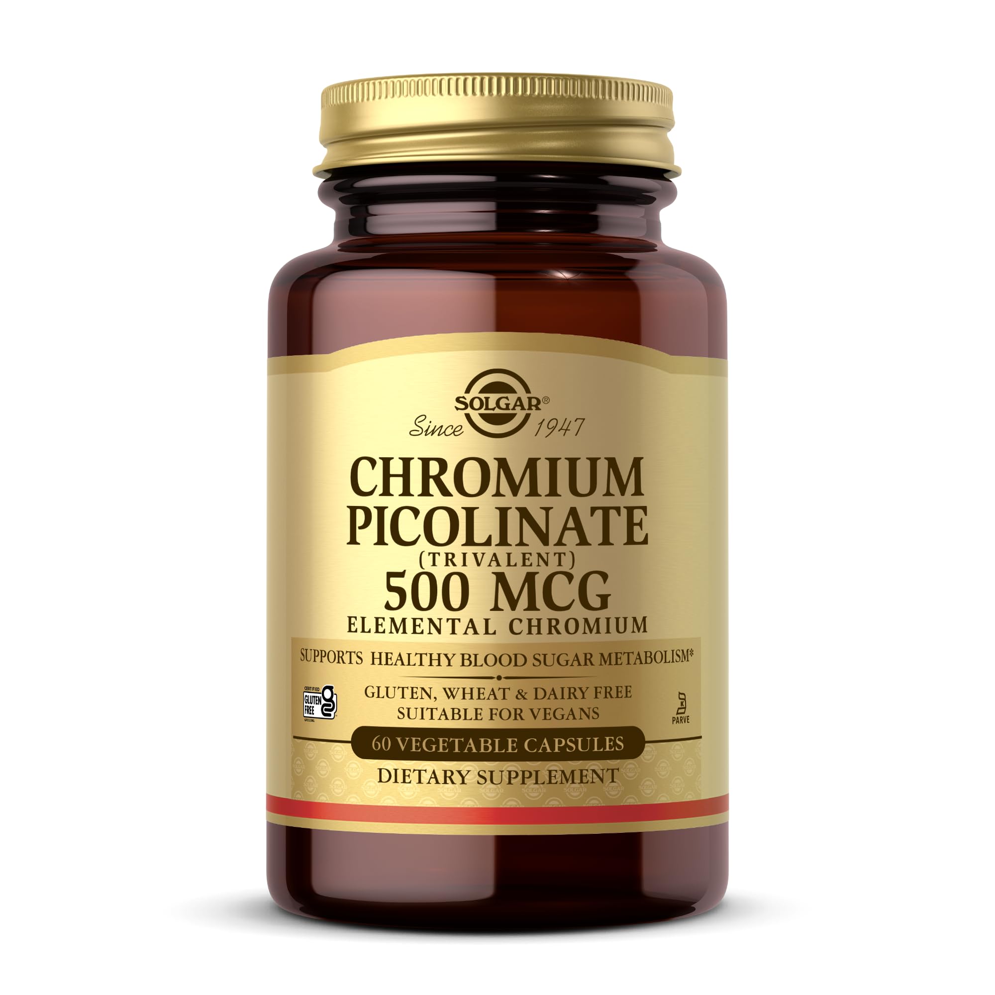 Foto 1 | Suplemento Solgar Picolinato De Cromo 500 Mcg 60 Cápsulas - Venta Internacional.