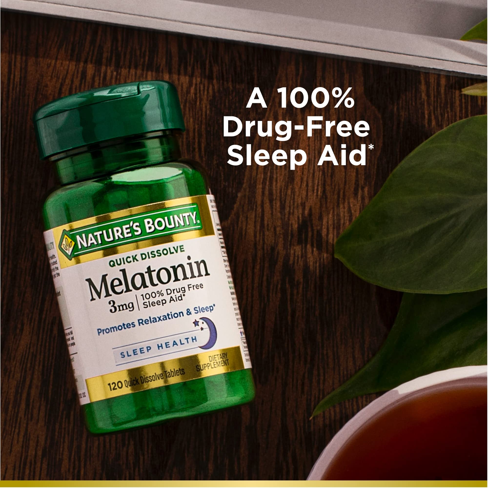 Foto 5 pulgar | Suplemento De Melatonina Nature's Bounty, 3 Mg, 240 Tabletas X 4 - Venta Internacional.