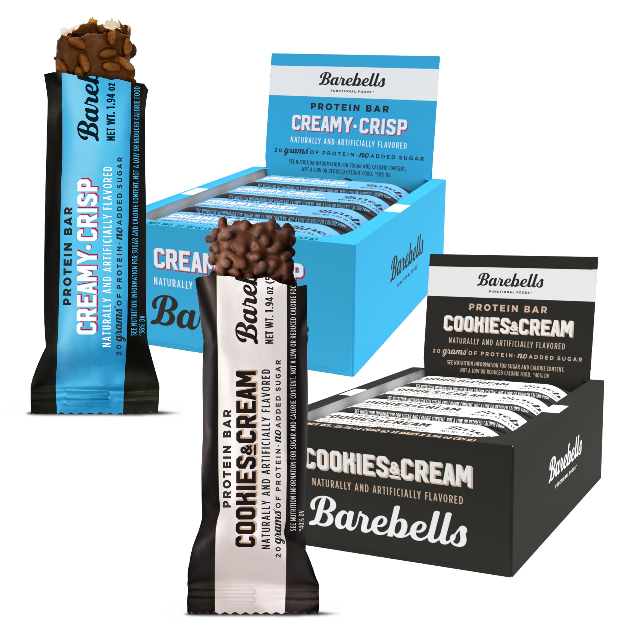 Foto 2 pulgar | Paquete Combinado Barebells De Protein Bars, 12 Galletas Cremosas Y Crujientes - Venta Internacional.