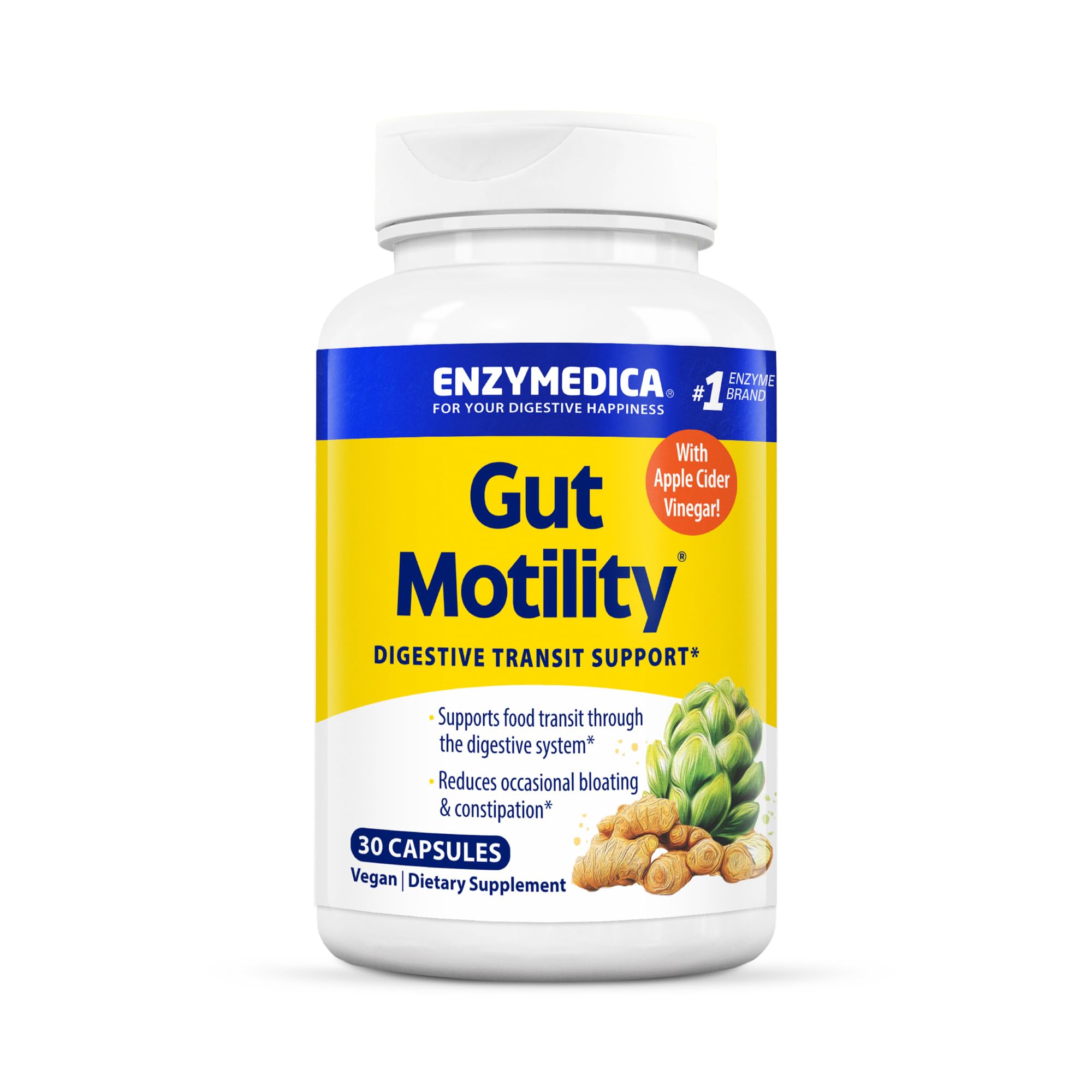 Foto 1 | Suplemento Enzymedica Gut Motility 30 Cápsulas