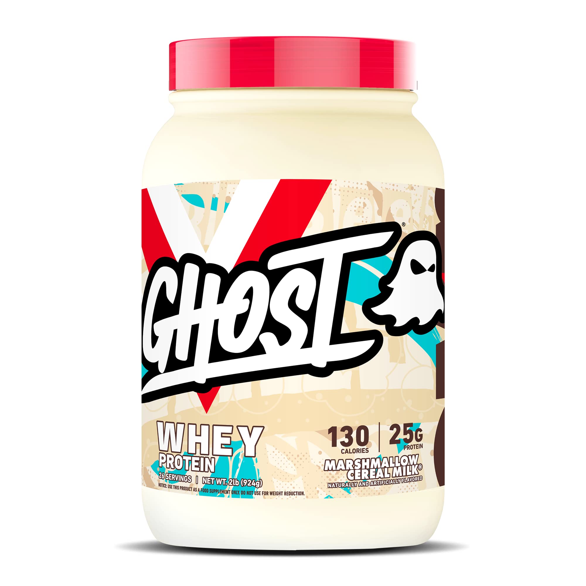 Foto 2 pulgar | Proteína En Polvo Ghost Whey Marshmallow Cereal Leche 907g