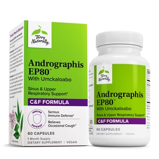 Foto 1 | Suplemento Dietético Terry Naturally Andrographis Ep80 60 Cápsulas
