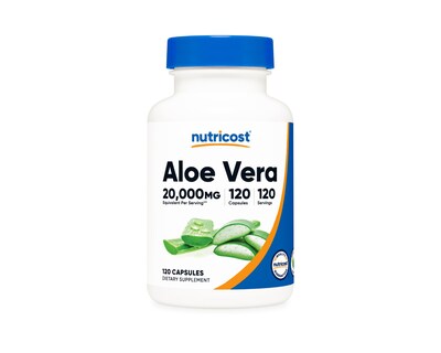 Foto 1 | Suplemento Nutricost Aloe Vera 20.000 Mg 120 Cápsulas - Venta Internacional
