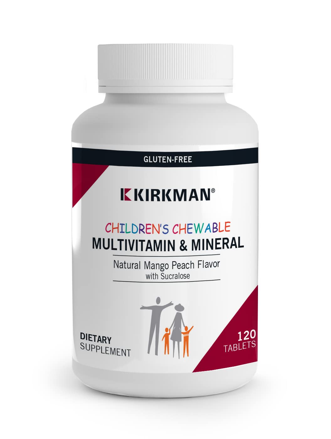 Foto 2 pulgar | Suplemento Multivitamínico Masticable Kirkman Children's 120 Comprimidos